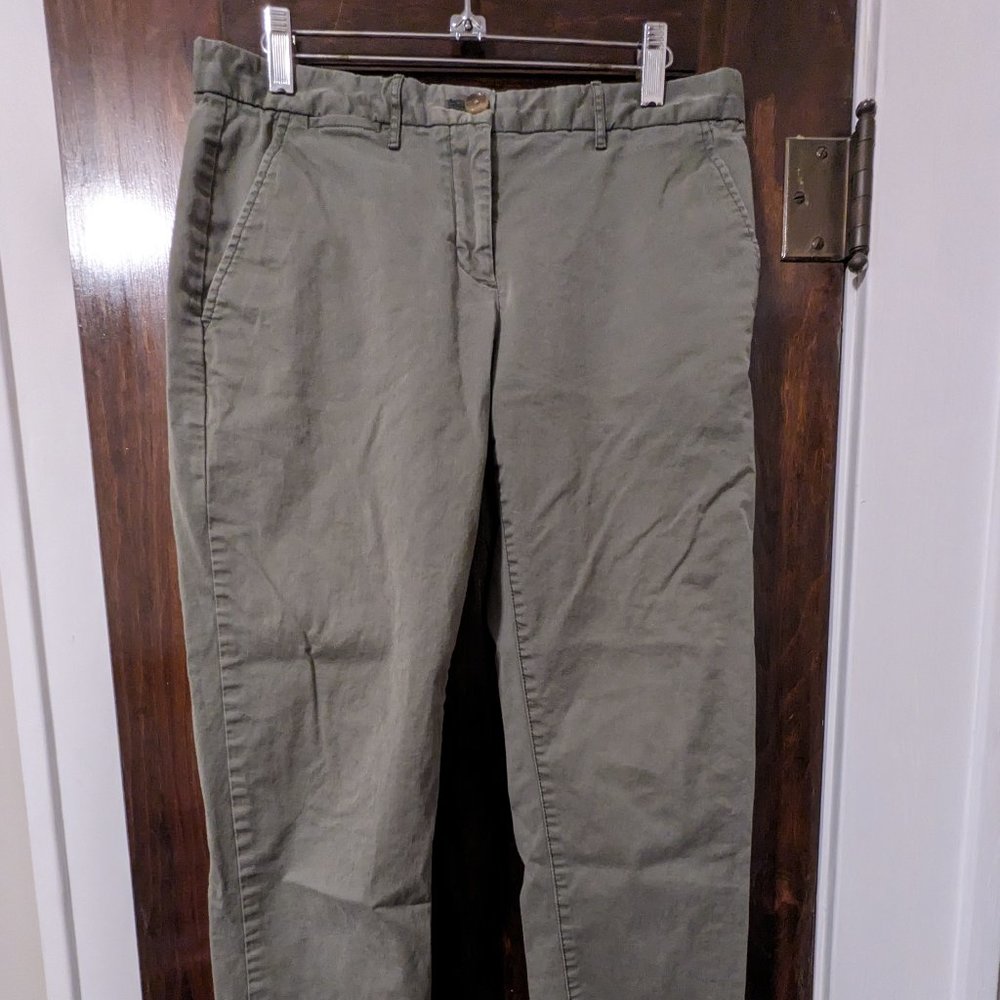 Olive GAP Straight Khakis